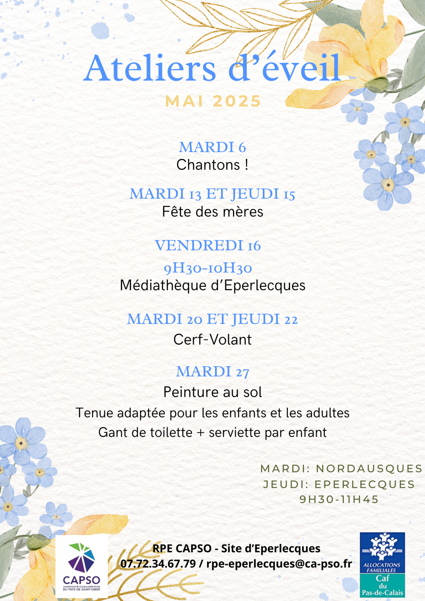 Mai 2025 atelier d eveil rpe
