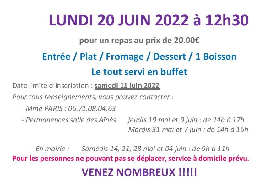 Repas ducasse2022